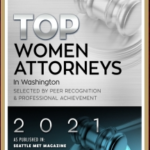 2021 Seattle Met Top Women Attorneys